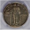 Image 2 : 1923-S STANDING LIBERTY QUARTER PCGS F-VF 15, RARE, VERY HARD TO FIND