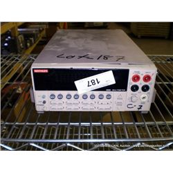 KEITHLEY 2000 MULTIMETER (print sequence:) 735668