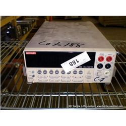 KEITHLEY 2000 MULTIMETER (print sequence:) 734096