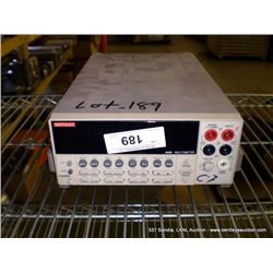 KEITHLEY 2000 MULTIMETER (print sequence:) 734097