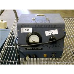 CONTROL/ GAUGE BOX (print sequence:) I322