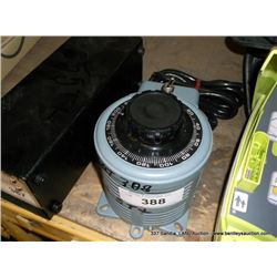 POWER STAT 3PN217C VARIABLE AUTOTRANSFORMER