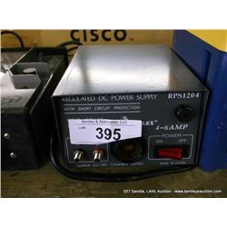 SAMLEX RPS-1204 REGULATED DC POWER SUPPLY