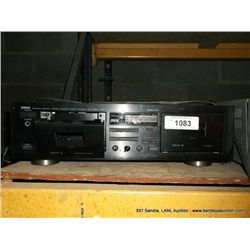 YAMAHA KX-W162 DOUBLE CASSETTE DECK STEREO