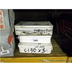 LOT:  FIRST AID KITS w/MISC CONTENTS