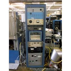 TEST EQUIPMENT RACK W/ COMPONENTS