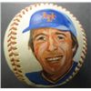 Image 1 : Hand Painted Baseball of Gary Carter NY Mets