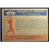 Image 2 : 1959 FLEER TED WILLIAMS.  TED'S COMEBACK.  NM-MT
