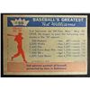 Image 2 : 1959 FLEER TED WILLIAMS.  TED'S GOALS FOR 1959.  NM-MT