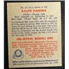 Image 2 : 1949 BOWMAN #212  RALPH HAMNER  NM  ROOKIE
