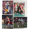 Image 1 : 4 - AUTOGRAPHED FOOTBALL 8 x 10 PHOTO'S.