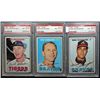Image 1 : 3 - 1967 TOPPS BASEBALL PSA  NM - MT 8   #112, #113, #119