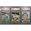 3 - 1967 TOPPS BASEBALL PSA  NM - MT 8   #122, #138, #147