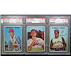 Image 1 : 3 - 1967 TOPPS BASEBALL PSA  NM -MT 8   #203, #213, #214
