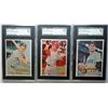 Image 1 : 3 - 1957 TOPPS BASEBALL SGC 84 NM7  #217, #231, #235