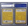 Image 2 : 2 - 1968 TOPPS BASEBALL PSA  MINT 9  #412, #413