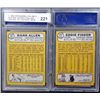 Image 2 : 2 - 1968 TOPPS BASEBALL PSA  MINT 9  #418, #426