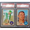 Image 1 : 2 - 1968 TOPPS BASEBALL PSA  MINT 9  #511, #517