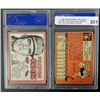 Image 2 : 2 - 1969 TOPPS BASEBALL PSA  MINT 9  #74, #88