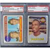 Image 1 : 2 - 1969 TOPPS BASEBALL PSA  #333 MINT 9,  #358 NM - MT 8.
