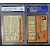 Image 2 : 2 - 1969 TOPPS BASEBALL PSA  #333 MINT 9,  #358 NM - MT 8.