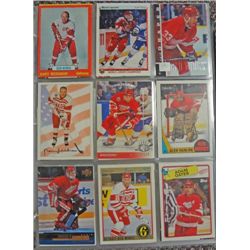 Detroit Red Wings Collection, over 750 cards, NM-MT.