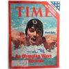 Image 1 : Mark Spitz Autographed TIME Magazine.  September 11, 1972.