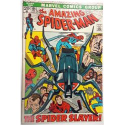 the AMAZING SPIDER-MAN MARVEL Comics Group #105  FEB 1972   F