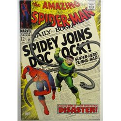 the AMAZING SPIDER-MAN MARVEL Comics Group #56  JAN 1968  VF
