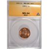 Image 1 : 1951 LINCOLN CENT ANACS MS-64 RED