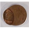 Image 2 : 1981 LINCOLN CENT STRUCK 70% OFF CENTER ANACS MS-62 RB