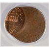 Image 3 : 1981 LINCOLN CENT STRUCK 70% OFF CENTER ANACS MS-62 RB