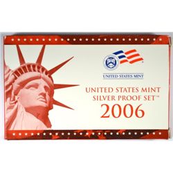 2006 UNITED STATES  SILVER PROOF SET IN NICE ORIGINAL PACKAGING