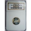 Image 1 : 1943 P JEFFERSON NICKEL DOUBLE DIE OBVERSE NGC MS 65 FULL STEPS! RARE!