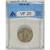 Image 1 : 1923 S STANDING LIBERTY QUARTER ANACS VF 20 NICE