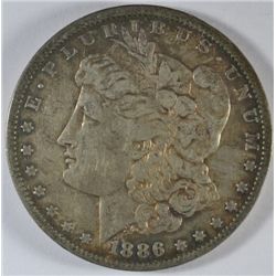 1886-O MORGAN DOLLAR VF