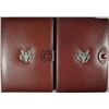 Image 1 : ( 2 ) 1984 OLYMPIC SILVER PRESTIGE SETS IN ORIGINAL BINDERS, NO OUTER PACKAGING