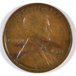 1931-S LINCOLN CENT XF