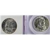 Image 2 : 1951 NGC MS64 & 1952 PCGS MS64 FRANKLIN HALF DOLLARS