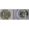 Image 2 : 1952-S NGC AU55 & 1954 PCGS MS64 FRANKLIN HALF DOLLARS