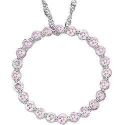 2/3 Ct. Pink diamond Pendant