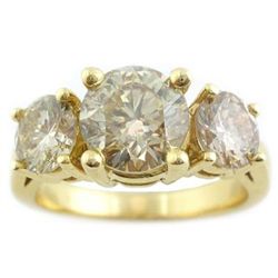 Three Diamond Ring 1.50 Ct - Si2