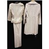 Image 2 : Louise three piece set long jacket & pants, size 8; with blouse, size Medium