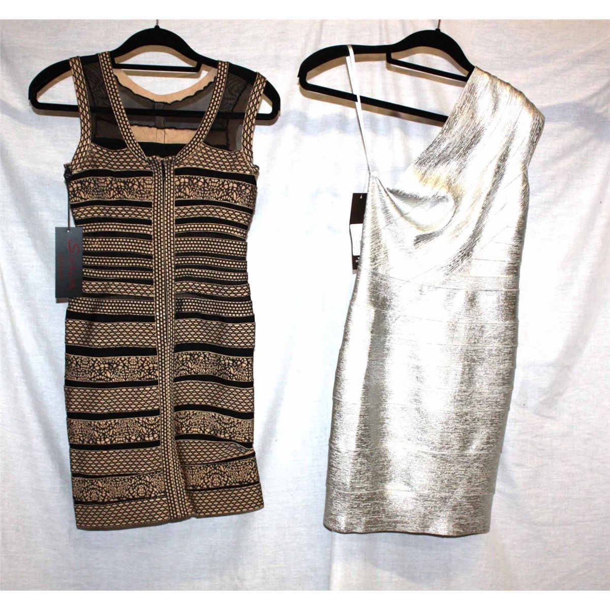 silver dress size 18