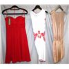 Image 3 : Lot [3] DRESSES: [1] Roberto Cavalli sleeveless print dress, size 6, [1] Hoss Intropia print dress, 
