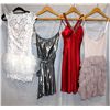 Image 2 : Lot [4] DRESSES:  [1] St. Thomas strapless pink dress, size Medium, [1] St. Thomas loop back dress, 