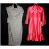 Image 1 : Lot [2] DRESSES:  [1] Louise dress with ruffles, size 4 and [1] Grey dress, size 4