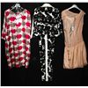 Image 2 : Lot [3] PIECES:  [1] Hoss Intropia scoop neck tie side dress, size 8, [1] Floral print pant, size 8 