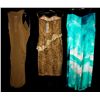 Image 2 : Lot [3] PIECES:  [1] JustCavalli print silk pants, size 6, [1] Yolanda Arce animal print bustier and