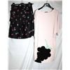 Image 1 : Lot [2] PIECES:  [1] Moschino strawberry print skirt, size 6 and [1] Moschino cap sleeve dress, size